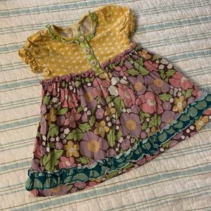 Matilda Jane dress & diaper cover set